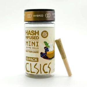 Hash Infused THC Pre-rolls UK Butter Cake – 3 G – 10 Pack